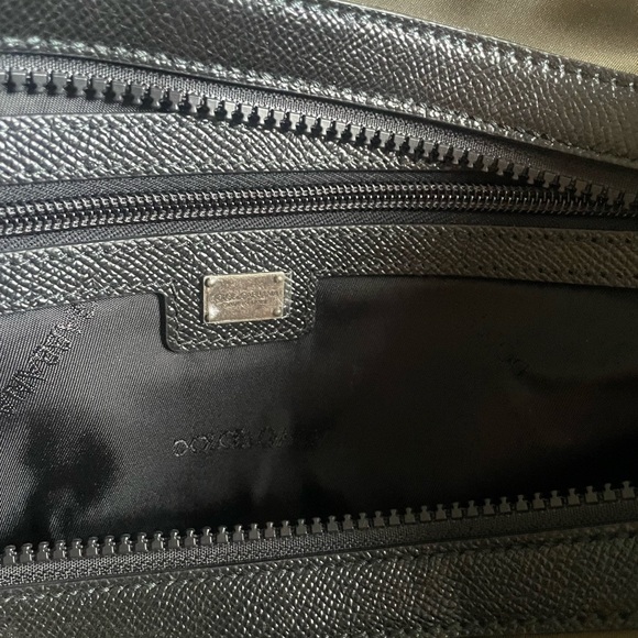 Dolce & Gabbana Unisex Green Nylon/Leather Duffle Bag - Picture 13 of 16